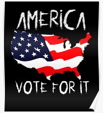 Amerika Vote für 2020 Poster