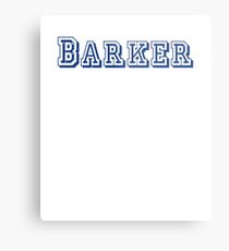Barker Metal Print