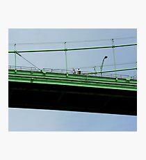 waving from the bridge Photographic Print