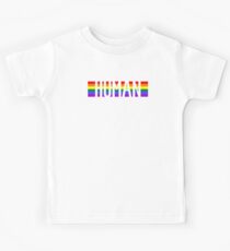 Human Human GAY LGBT PRIDE Kids Tee