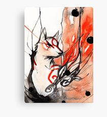 OKAMI AMATERASU Canvas Print