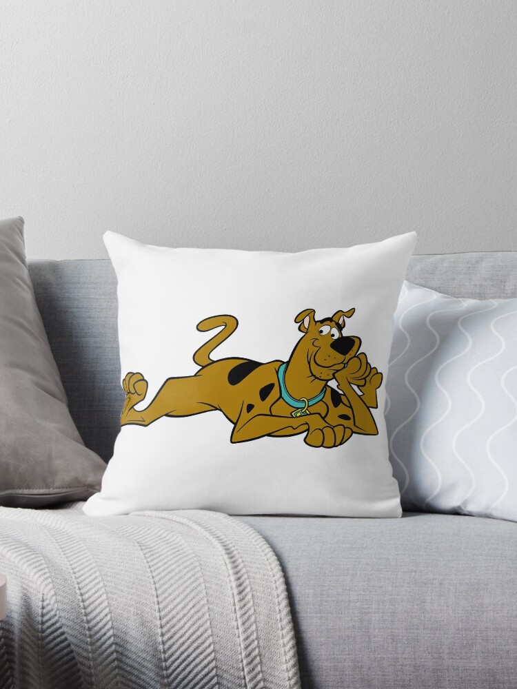 Scooby Doo Throw Pillow By Shipsinparadise Redbubble