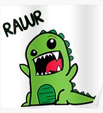 Dinosaur rawr Poster