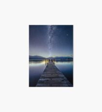 Lake Te Anau Milky Way Art Board