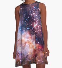 Westerlund 2 — Hubble’s 25th Anniversary Image (Color Enhanced) A-Line Dress