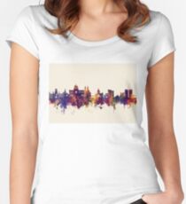 Galway Ireland Skyline Women's Fitted Scoop T-Shirt