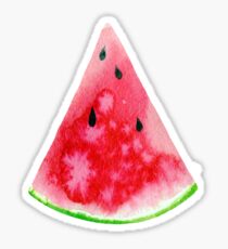 Watercolour watermelon slice Sticker