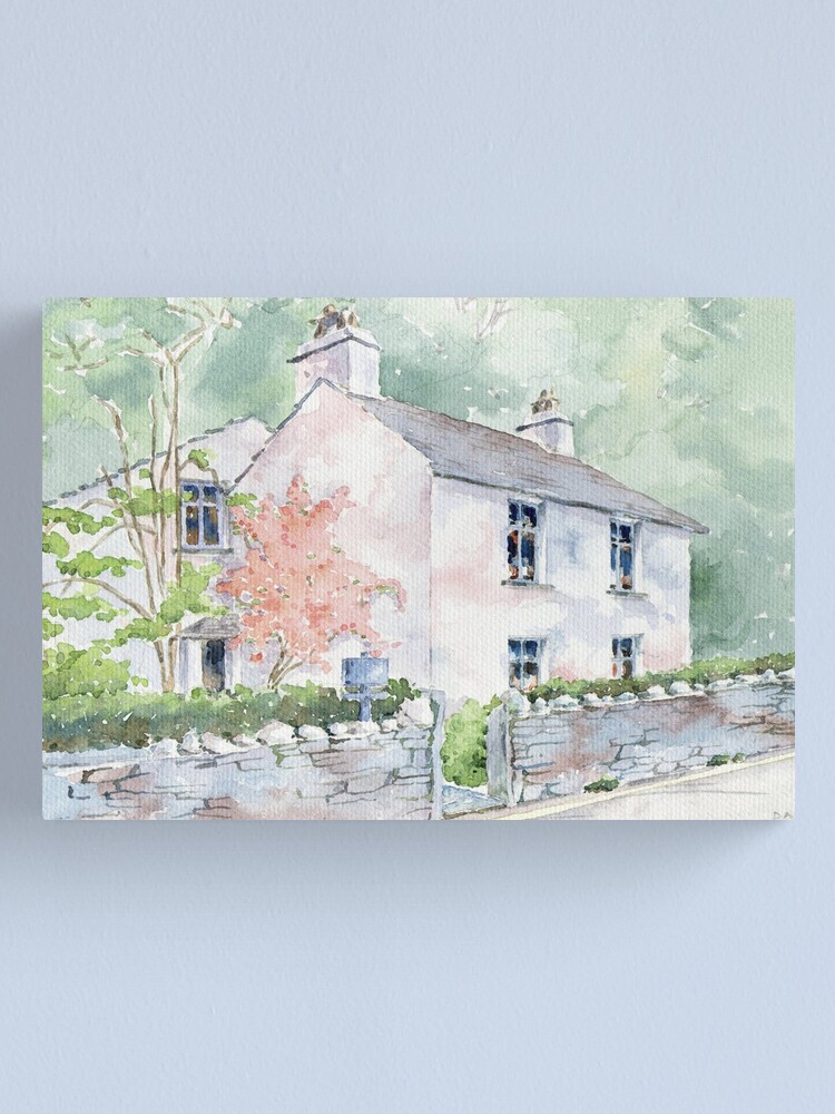 Dove Cottage Grasmere Canvas Print By Tigerspace Redbubble