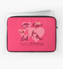 Love Animals - Marine Animal Career Laptop Sleeve