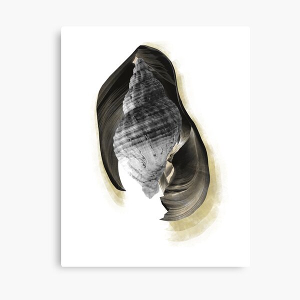 Yellow Cavern Canvas Print