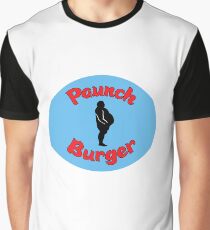Paunch Burger Logo Parks and Recreation Graphic T-Shirt