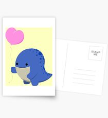 Guild Wars 2- Blue Quaggan Postcards