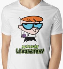 Dexter's Laboratory Lab Men's V-Neck T-Shirt