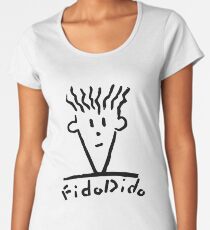 Fido Dido Face Women's Premium T-Shirt