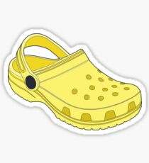 Crocs Shoe Lemon Sticker