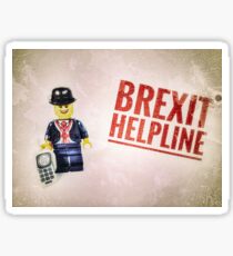 Brexit Helpline Sticker