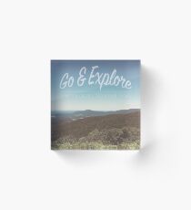 Explore Shenandoah Acrylic Block