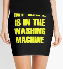 Cape superhero cape washing machine Mini Skirt