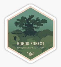 Korok Forest National Park Sticker