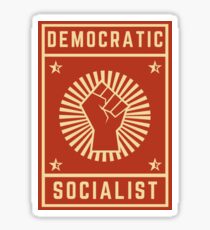democratic socialist Sticker