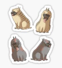 Mini Mabari Sticker Sheet Sticker