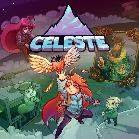 Image result for Celeste game poster
