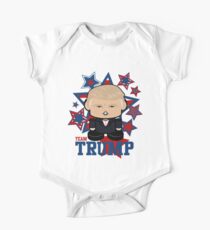 Team Trump Politico'bot Toy Robot Short Sleeve Baby One-Piece