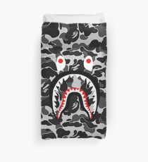 camo black Duvet Cover