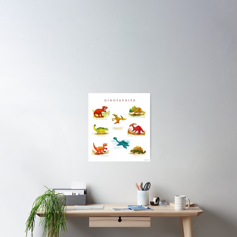 Dinosaurier Poster