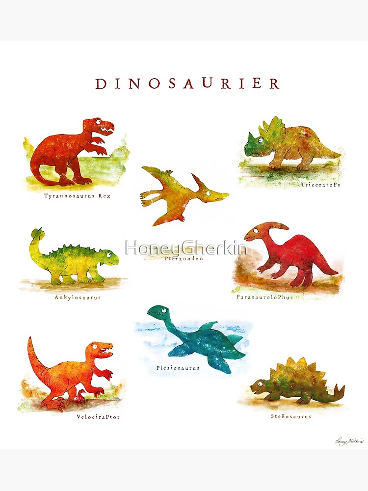 Dinosaurier von HoneyGherkin