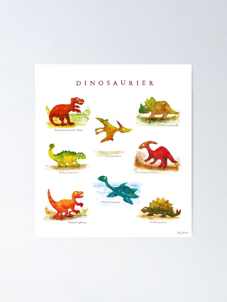 Alternative Ansicht von Dinosaurier Poster