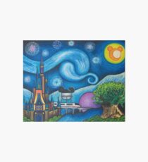 Starry Night Over the World Art Board