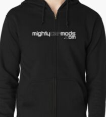 Mighty Car Mods - Simple Logo (for dark shirts) Zipped Hoodie