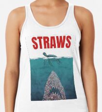 Strohhalme Racerback Tank Top