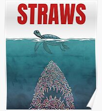Strohhalme Poster