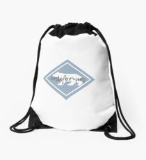 california bear Drawstring Bag