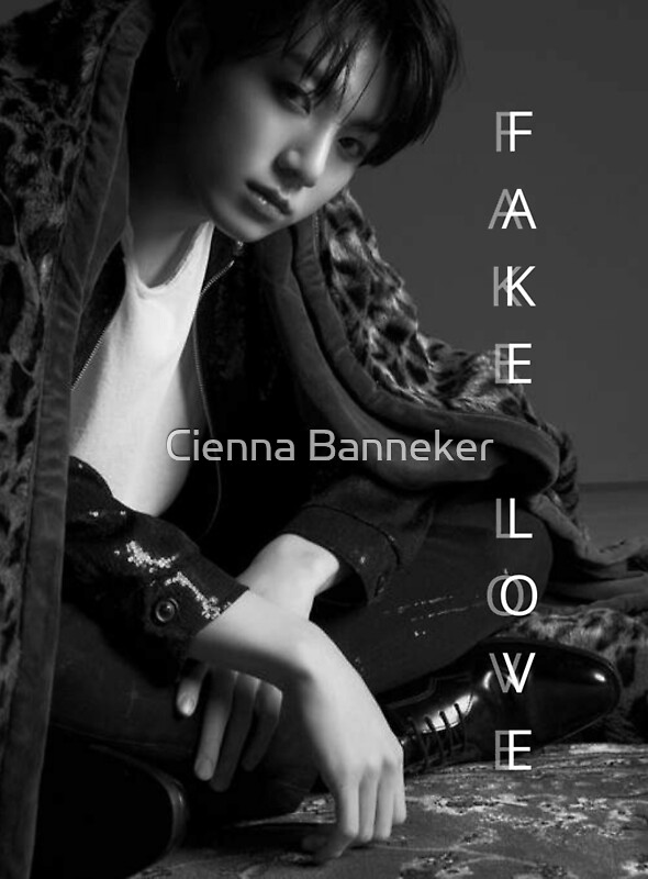 bts fake love jungkook shirt