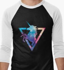 Galaxy Unicorn Men's Baseball ¾ T-Shirt