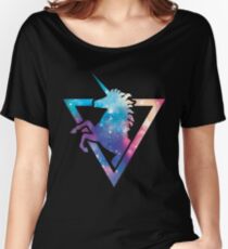 Galaxy Unicorn Women's Relaxed Fit T-Shirt