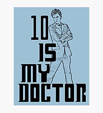 Doctor Who Photographic Print