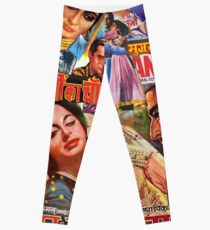 Vintage Bollywood Pattern 2 Leggings