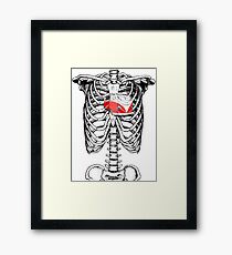 Love Split Framed Print
