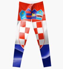Croatia Flag Leggings
