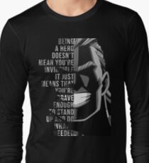 My Hero, All Might Long Sleeve T-Shirt
