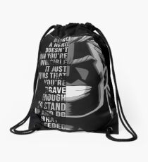 My Hero, All Might Drawstring Bag