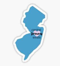Central Jersey Exists Sticker