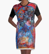 Summer Graphic T-Shirt Dress