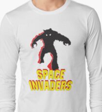 Envahisseurs de l'espace T-shirt manches longues