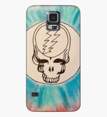 Verblasster Schädel Hülle & Klebefolie für Samsung Galaxy