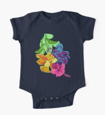 Octopus Flower Garden One Piece - Short Sleeve